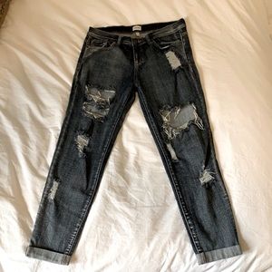 Mid rise ankle cut jeans from Mendocino (not juniors)